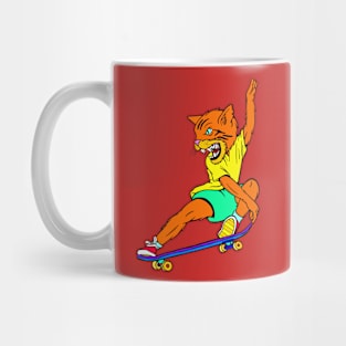 Skate Cat Mug